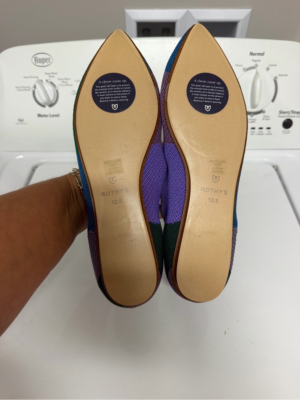 Rothy’s Size 12.5 Sugar Berry Points - Picture 3 of 3